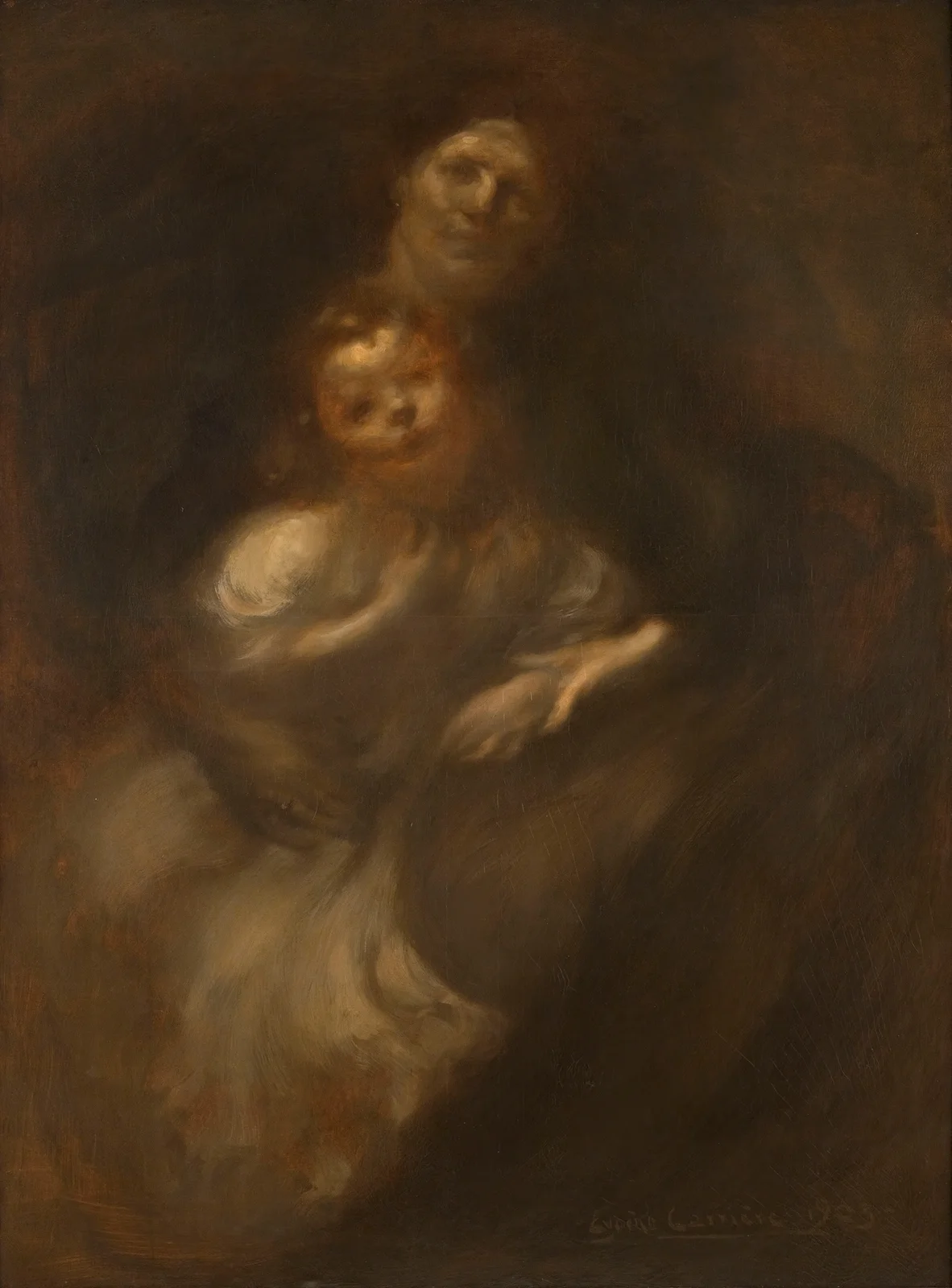 Maternité av Eugène Carriere