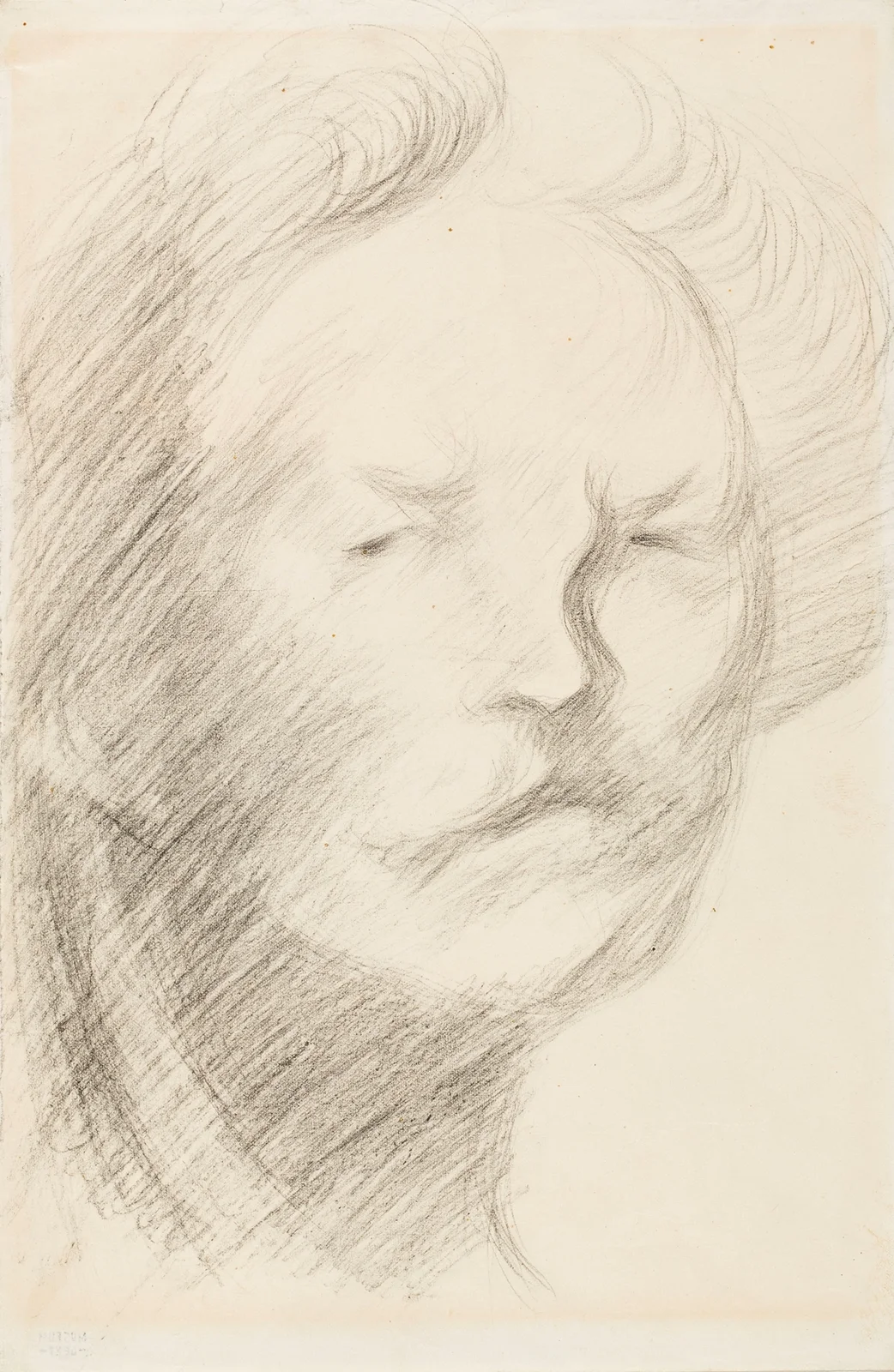 Self-Portrait av Eugène Carriere