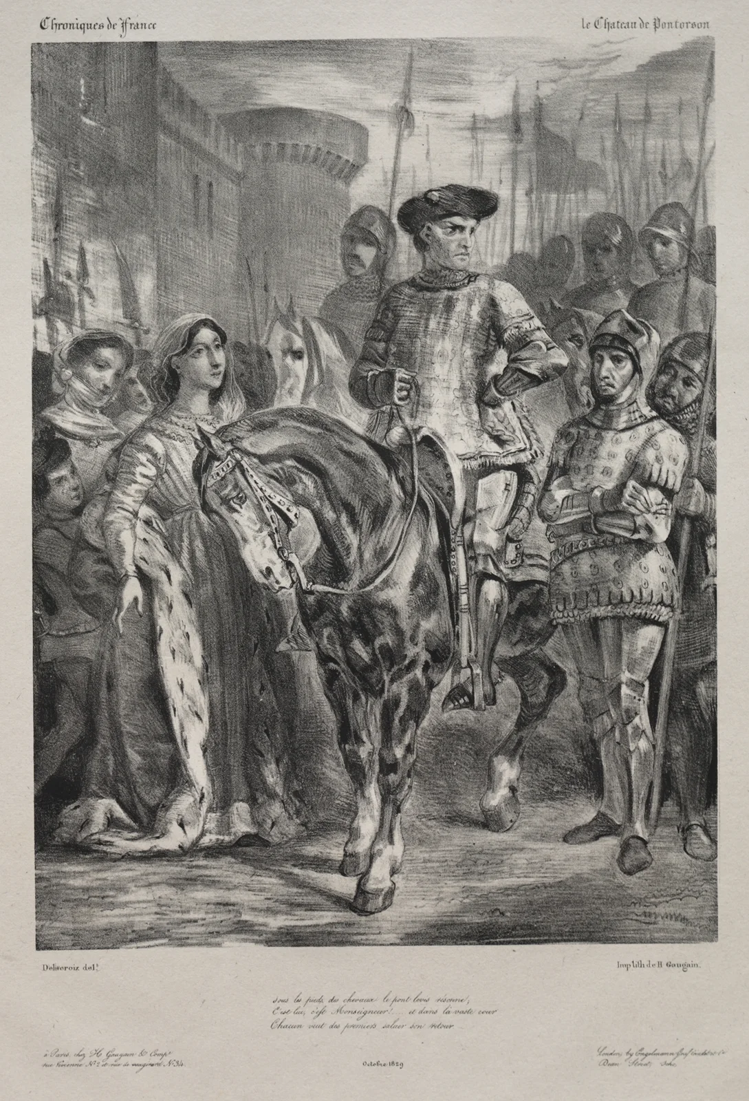 Duguesclin av Eugène Delacroix