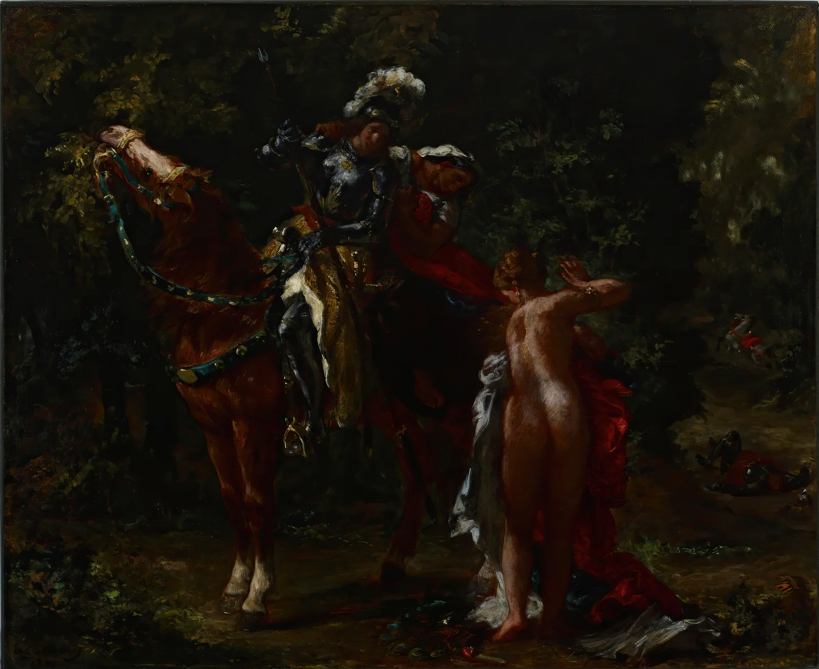 Marphise av Eugène Delacroix