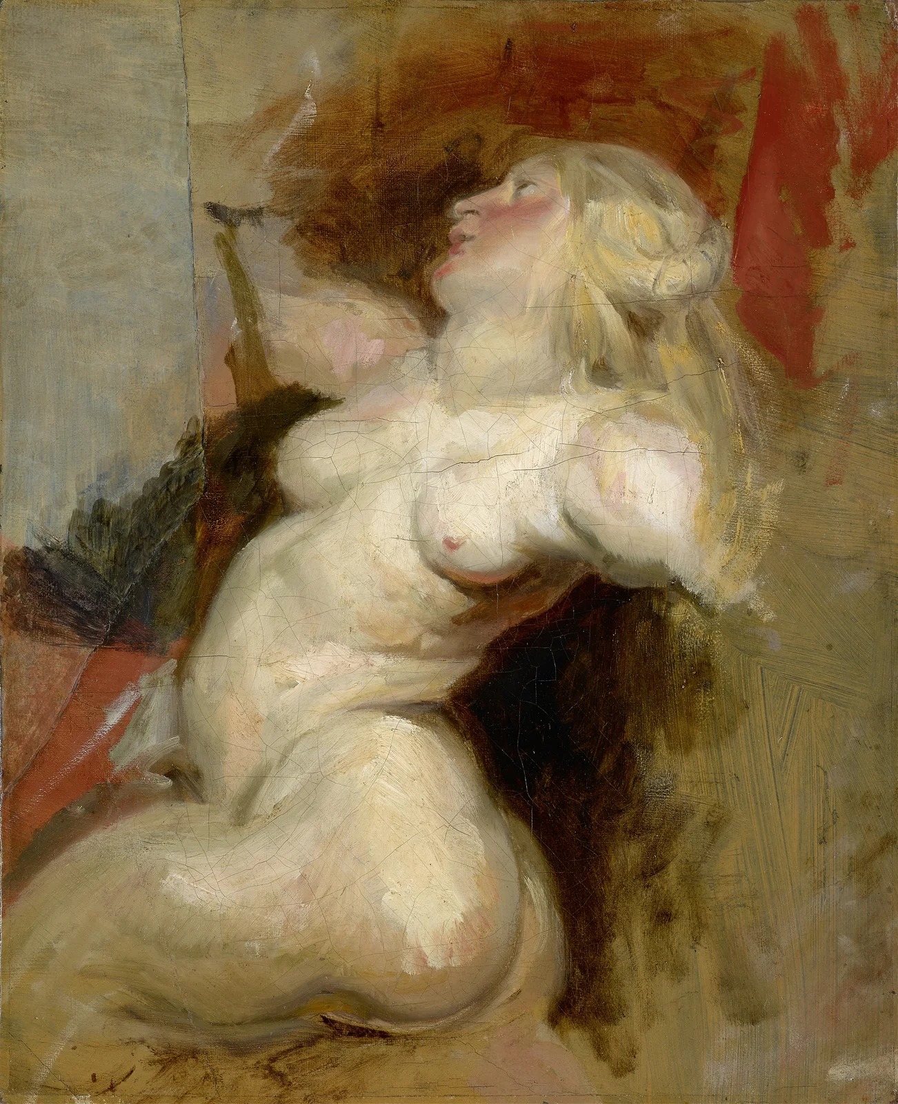 Néréid av Eugène Delacroix