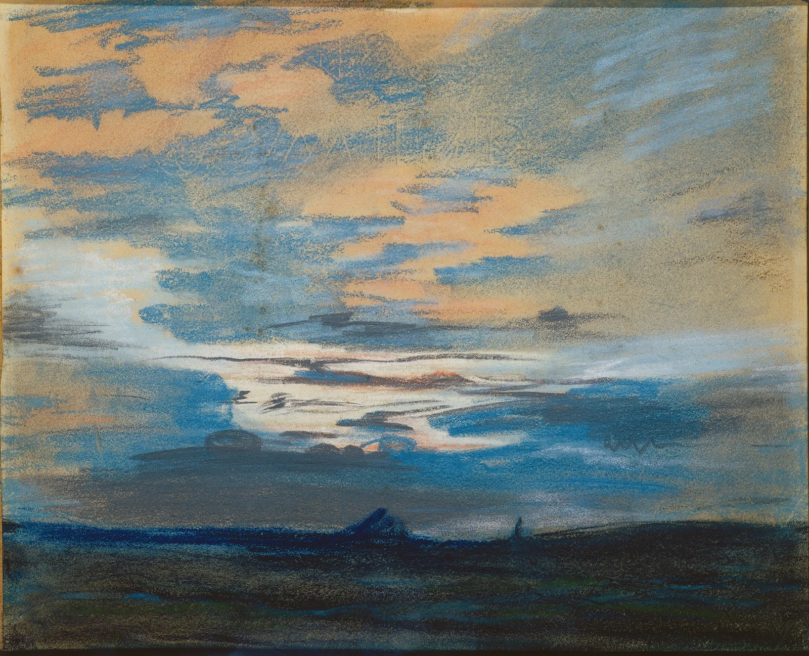 Sunset, 1849 av Eugène Delacroix