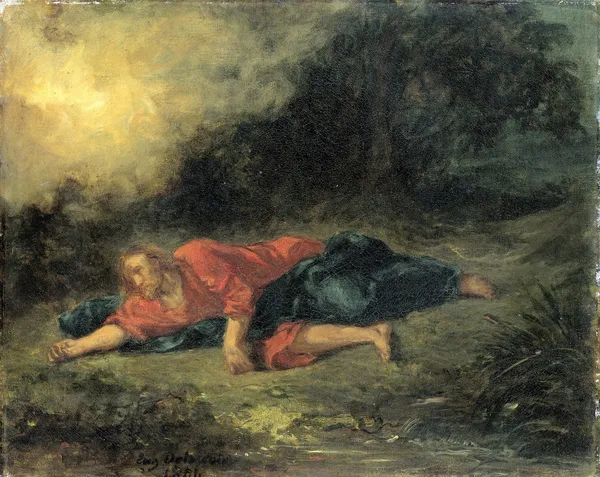 The Agony in the Garden, 1851 av Eugène Delacroix