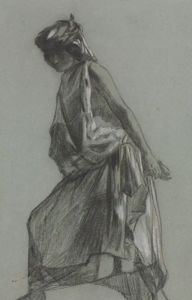 Arab Woman (c. 1852/53), 1852 – nr 2 av Eugène Fromentin