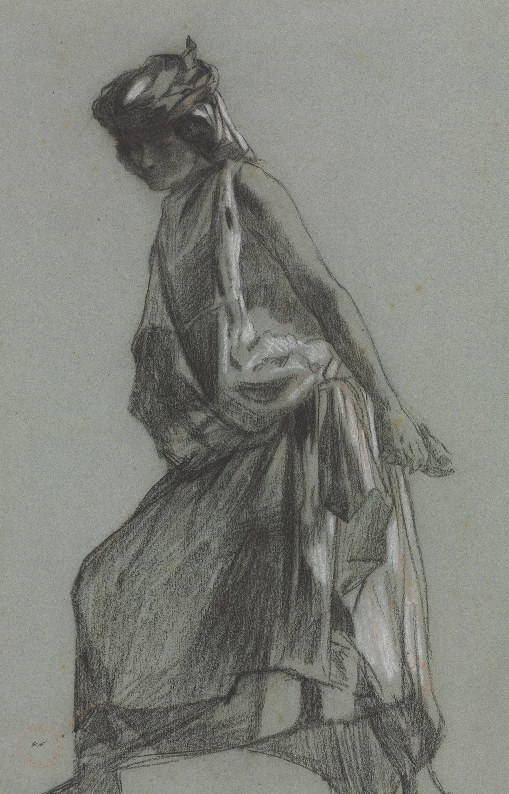 Arab Woman (c. 1852/53), 1852 – nr 2 av Eugène Fromentin