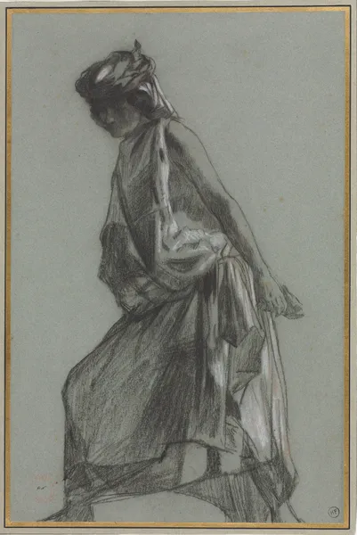Arab Woman, 1852 – nr 1 av Eugène Fromentin