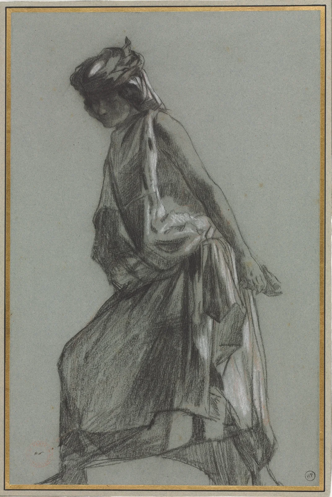 Arab Woman, 1852 – nr 1 av Eugène Fromentin