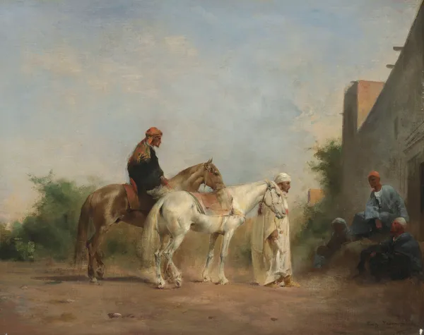 Horse traders av Eugène Fromentin