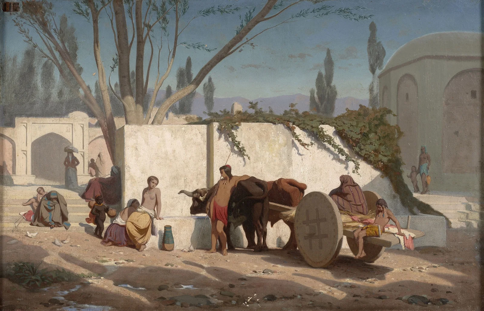 La fontaine av Eugène Fromentin