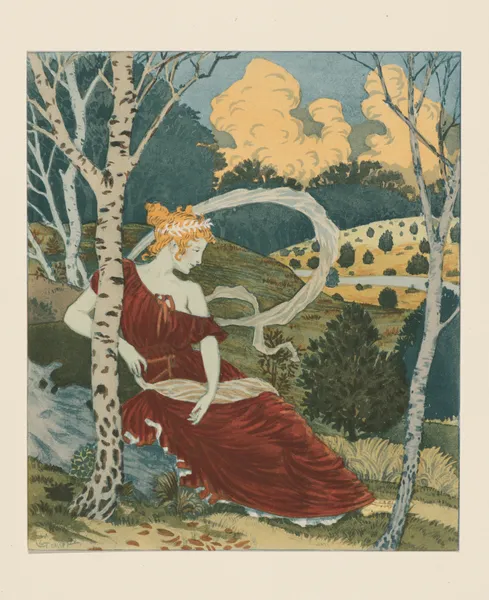 Dans Les Bois av Eugène Grasset
