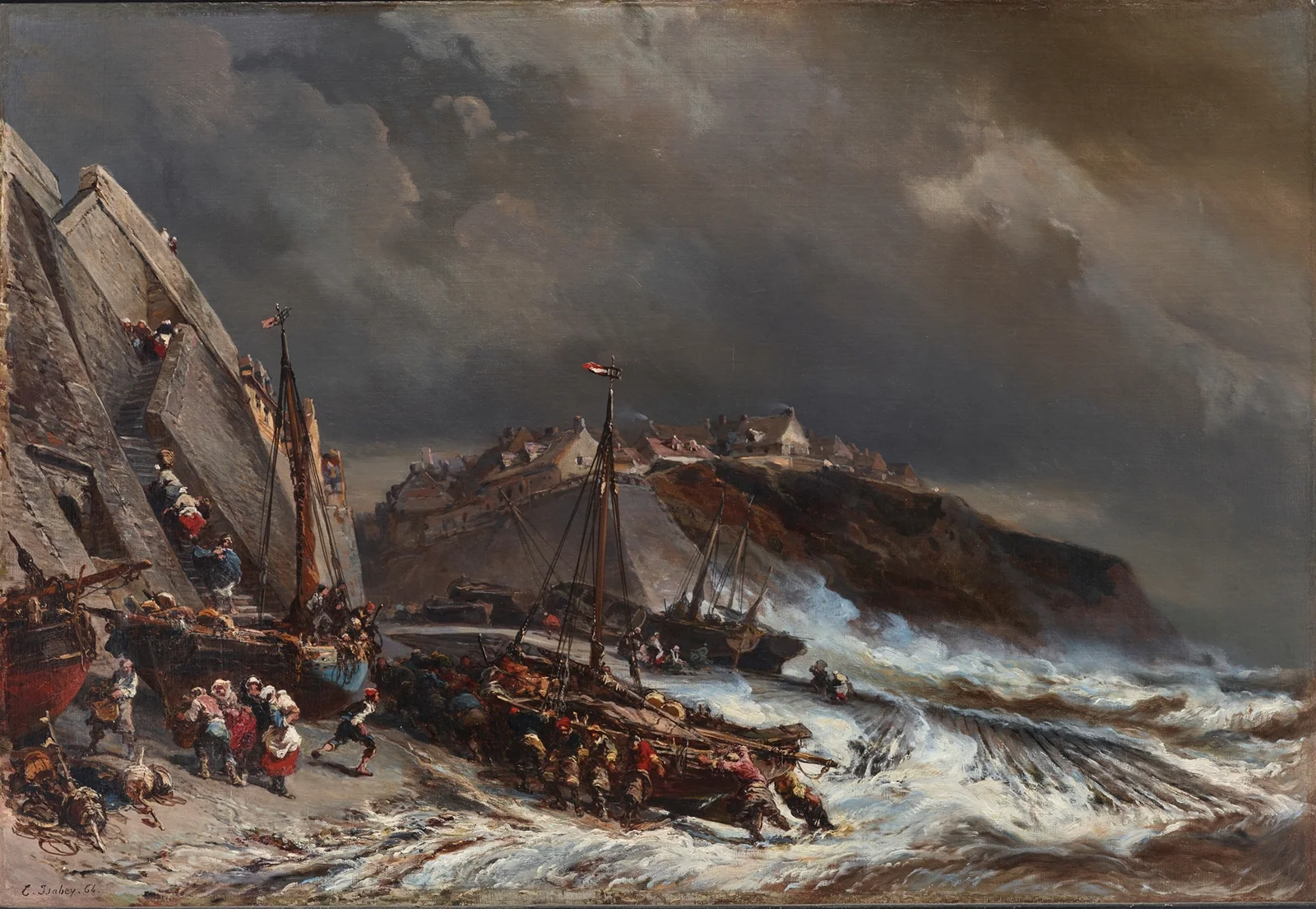Approaching Storm av Eugène Isabey