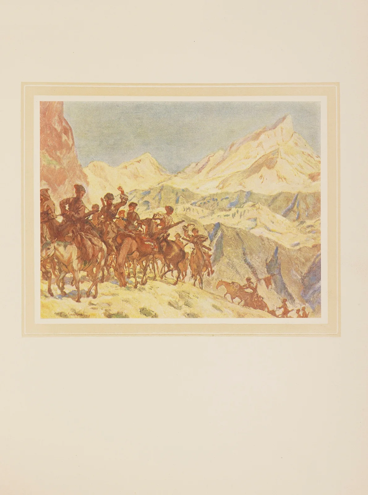 Hadji Murat Pl.17 av Eugene Lanceray