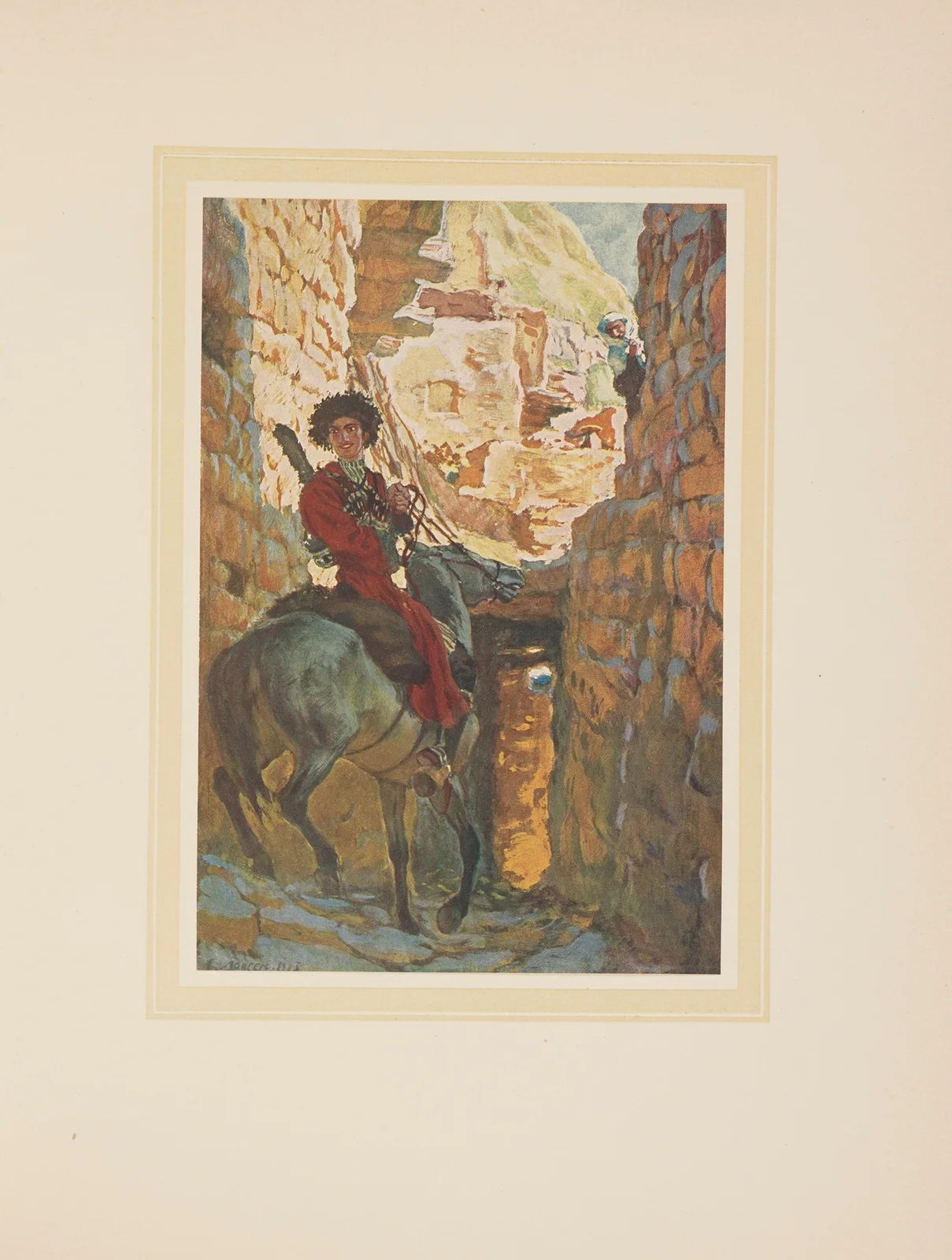 Hadji Murat Pl.23 av Eugene Lanceray