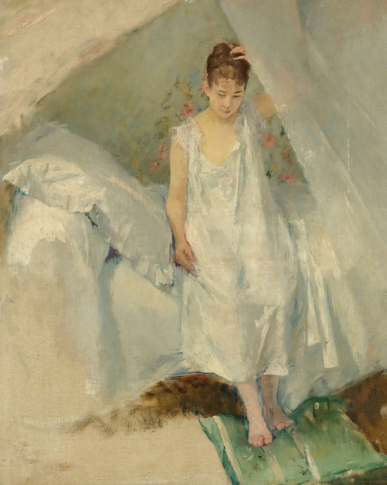 L’alcôve av Eva Gonzalès