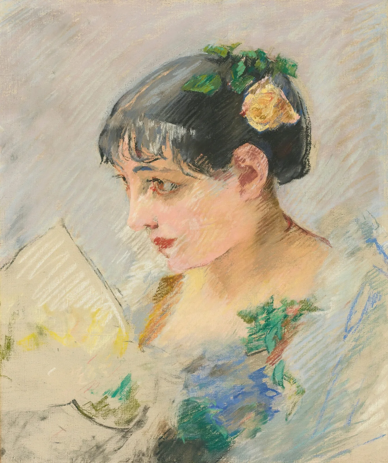 L’espagnole (Portrait De La Modiste) av Eva Gonzalès