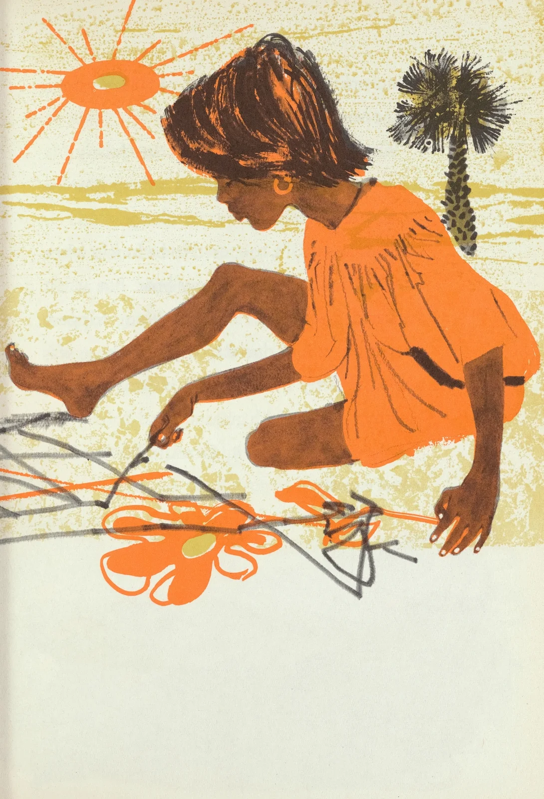 Lonely Maria pl7 av Evaline Ness
