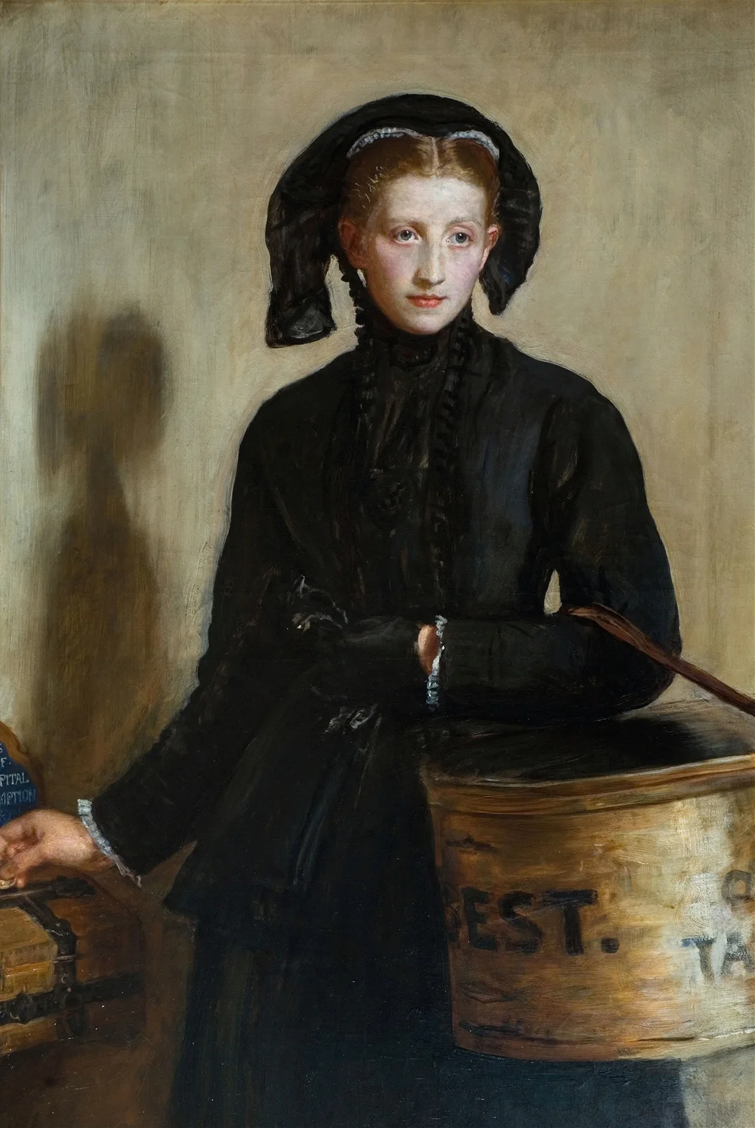 A Widow’s Mite av Sir John Everett Millais
