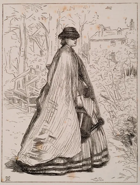 O the Lark is Singing in the Sky av Sir John Everett Millais
