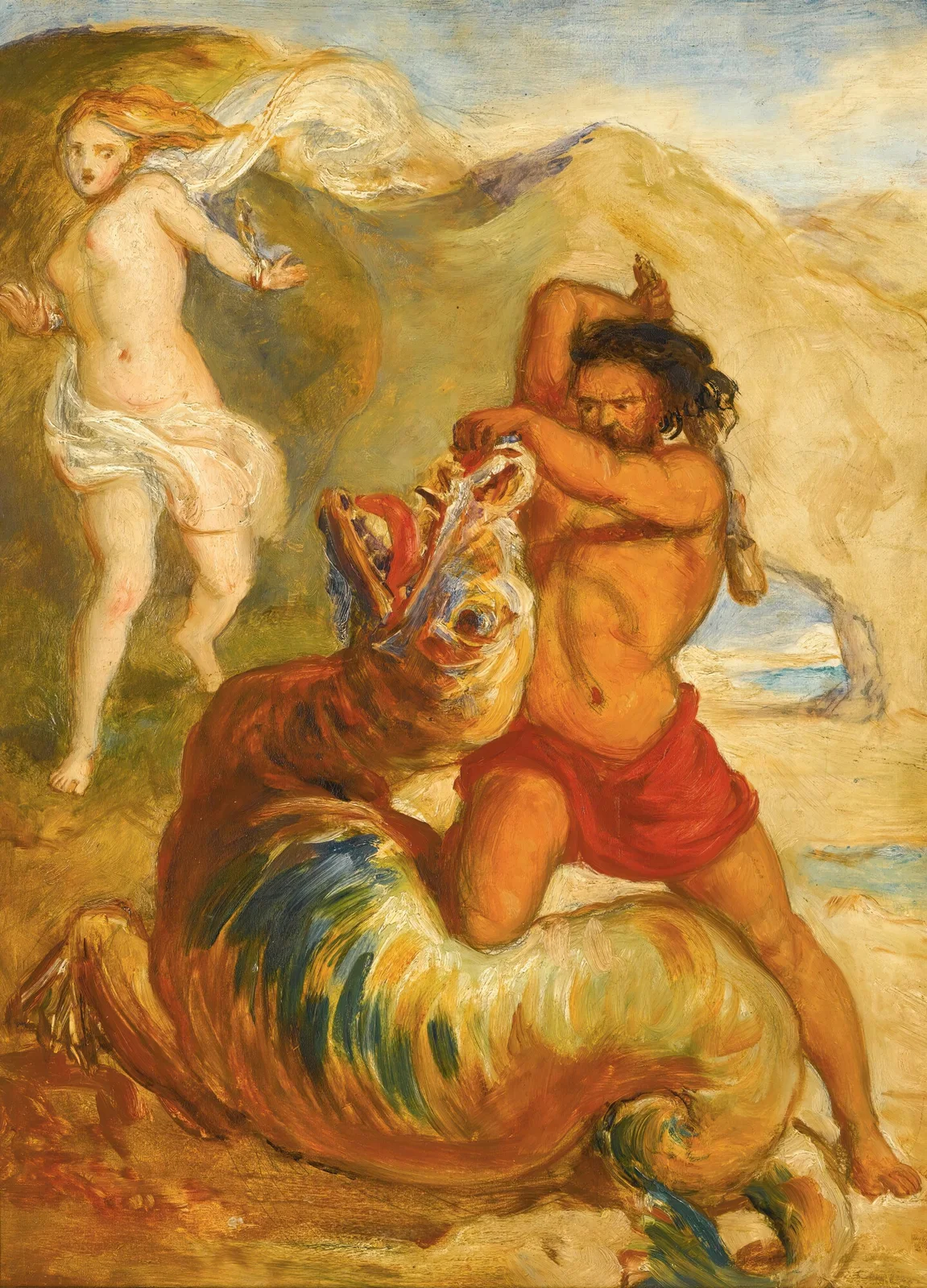 Perseus saving Andromeda av Sir John Everett Millais
