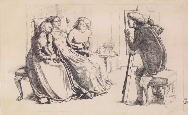 St Agnes of Intercession, 1850 av Sir John Everett Millais
