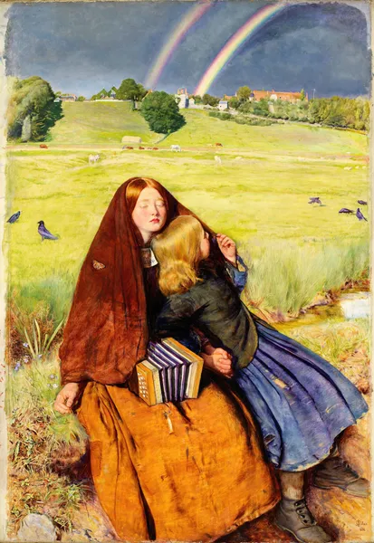 The Blind Girl av Sir John Everett Millais