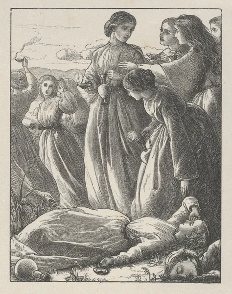 The Parable of the Ten Virgins av Sir John Everett Millais