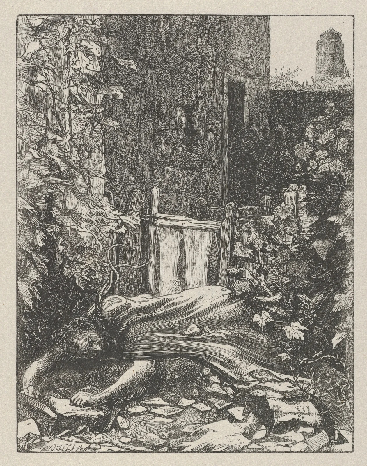 The Wicked Husbandmen av Sir John Everett Millais