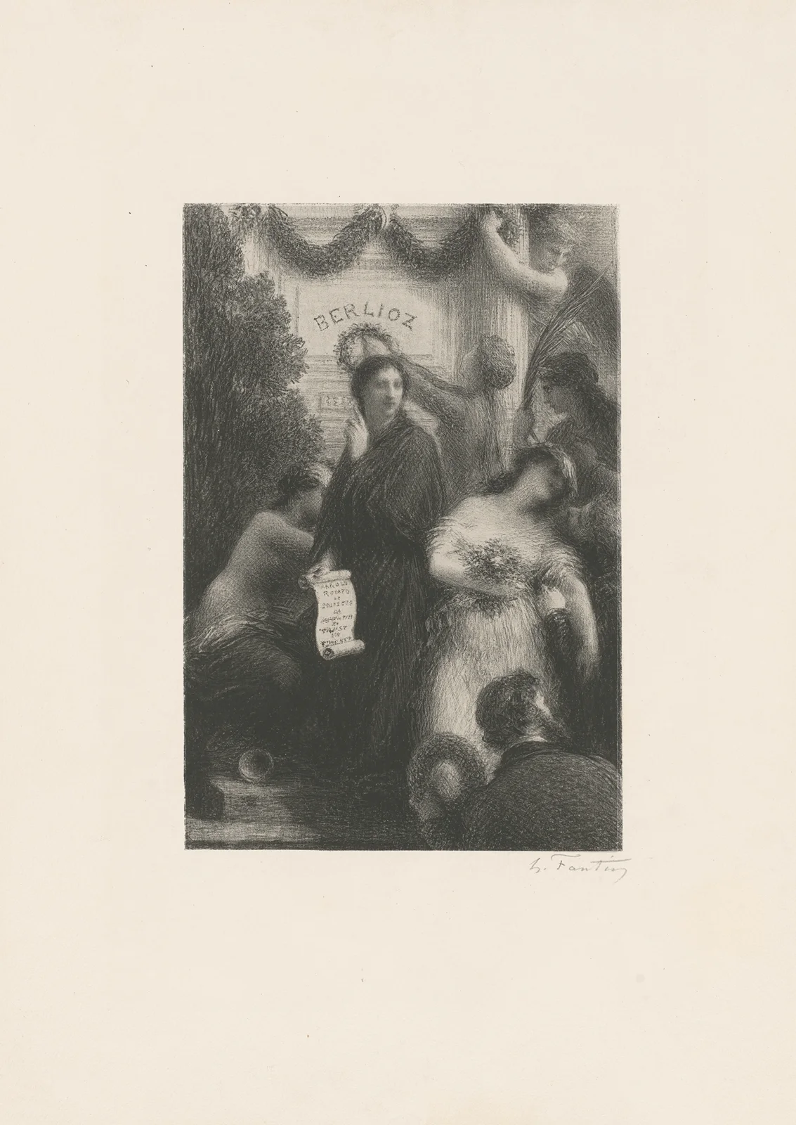 Apothéose av Henri Fantin-Latour