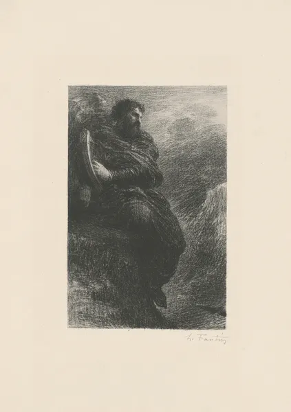 Harold en Italie. Dans les montagnes av Henri Fantin-Latour