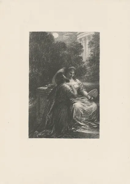 Les Troyens à Carthage. Acte III. Duo d’amour av Henri Fantin-Latour
