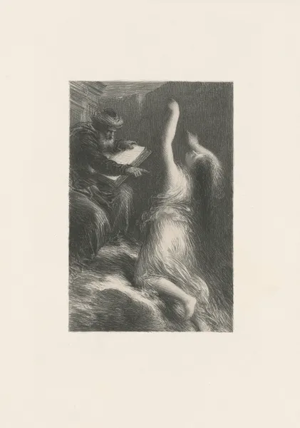 Parsifal. Acte II. Évocation de Kundry av Henri Fantin-Latour