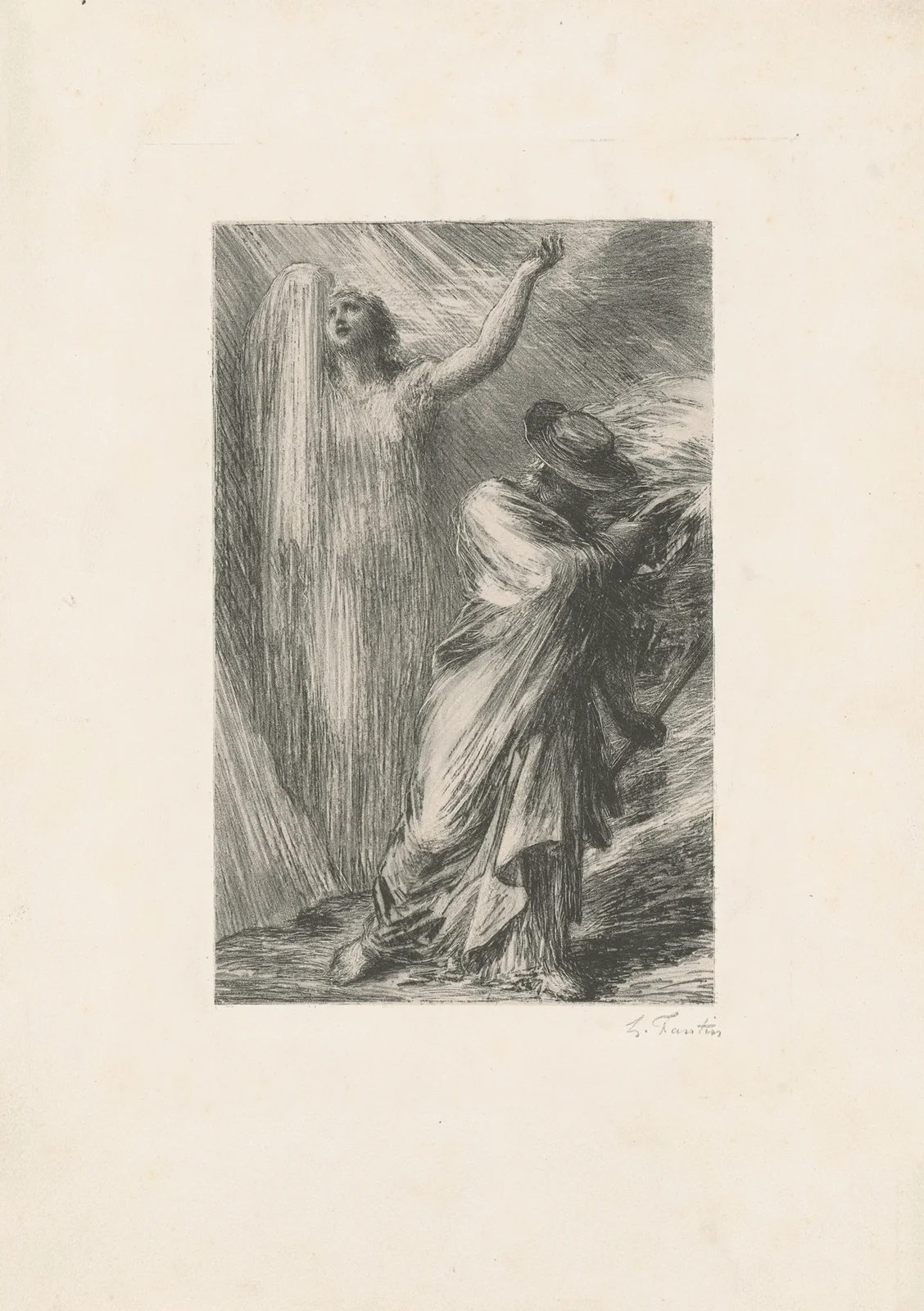 Siegfried. Acte III. Évocation d’Erda av Henri Fantin-Latour