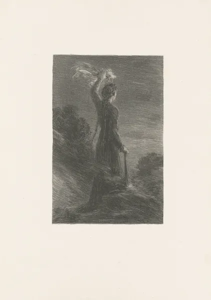 Tristan et Iseult. Acte II. Signal dans la nuit av Henri Fantin-Latour