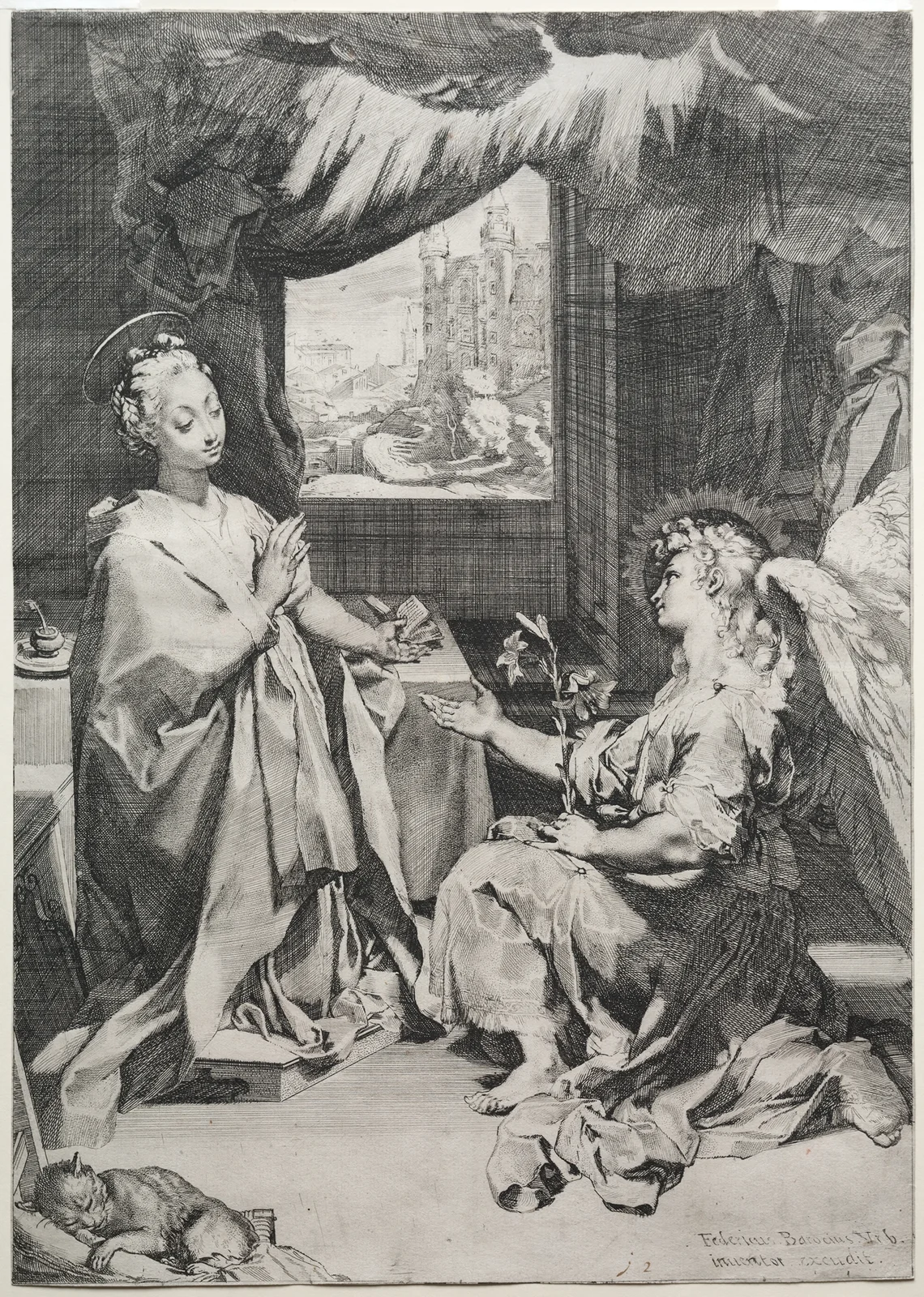 The Annunciation av Federico Barocci