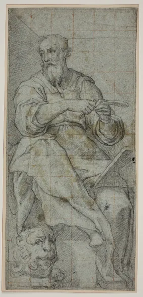 Evangelisten Sankt Markus av Federico Zuccaro