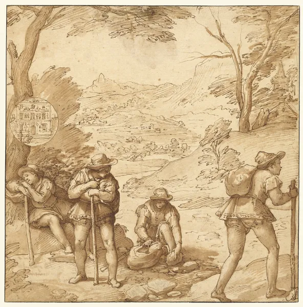 Taddeo’s Hallucination av Federico Zuccaro