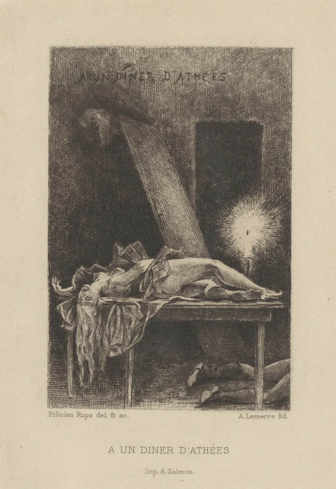 A un diner d’athées av Félicien Rops