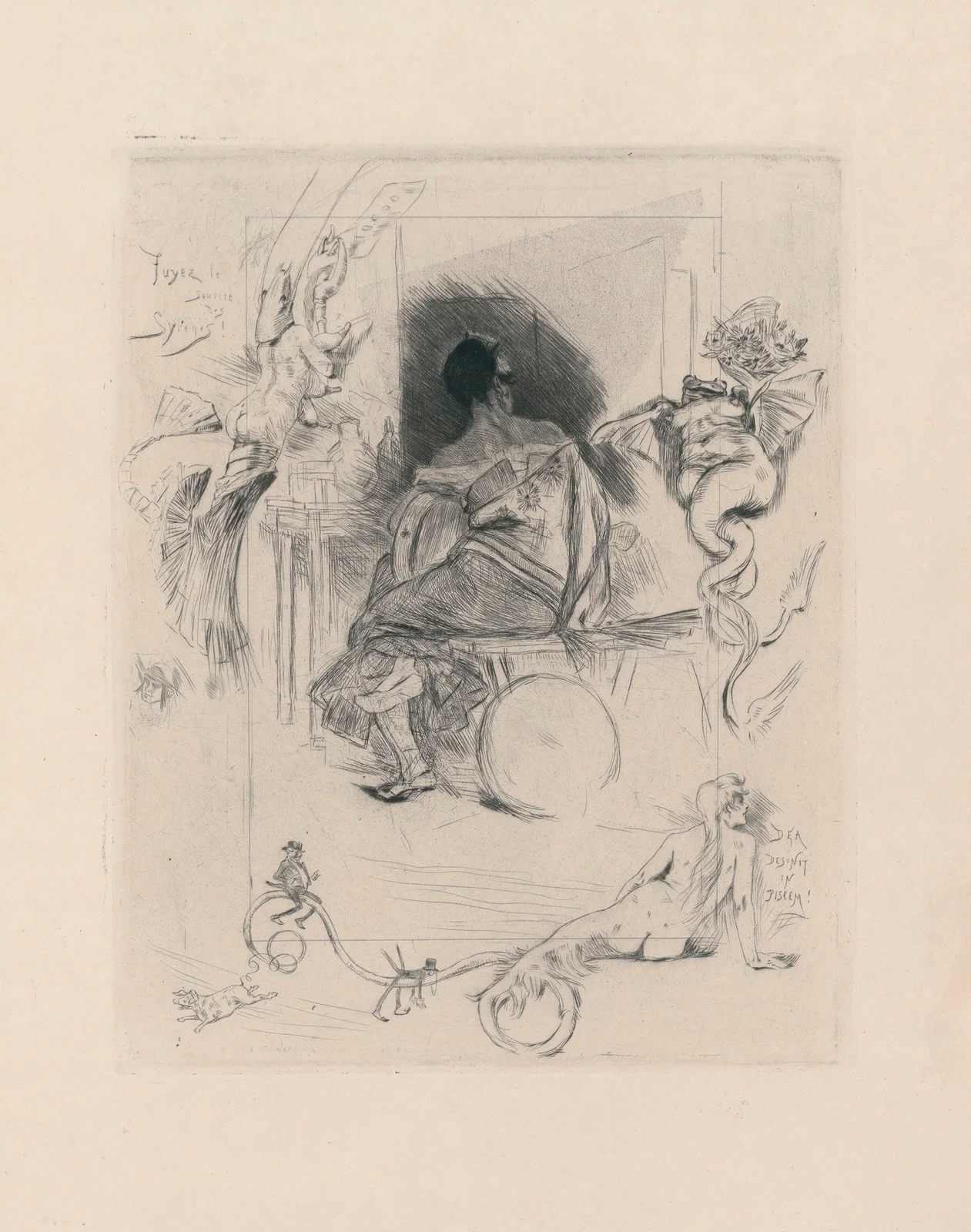 La dernière Maja av Félicien Rops