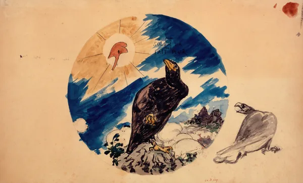 L’assiette républicaine av Félix Bracquemond