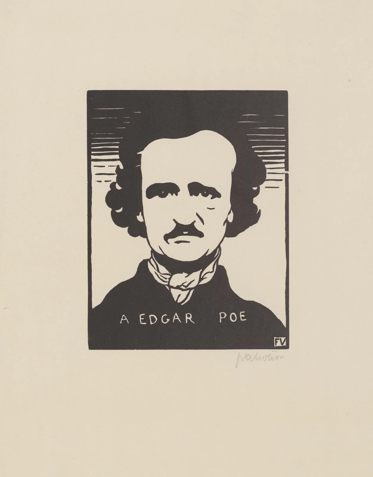 A Edgar Poe av Félix Vallotton