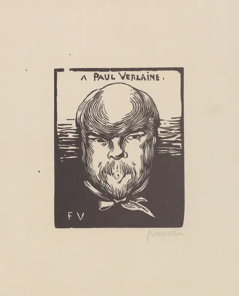 A Paul Verlaine av Félix Vallotton