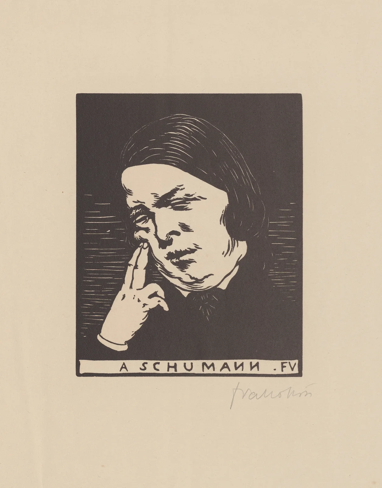 A Schumann av Félix Vallotton