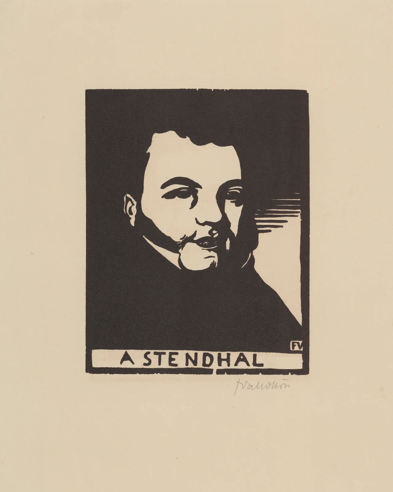 A Stendhal av Félix Vallotton