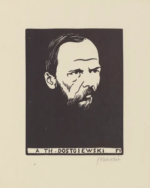 A Th. Dostoiewski av Félix Vallotton