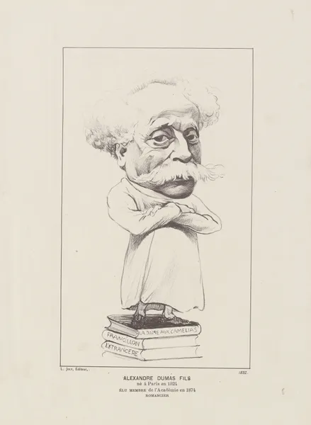 Alexandre Dumas Fils av Félix Vallotton