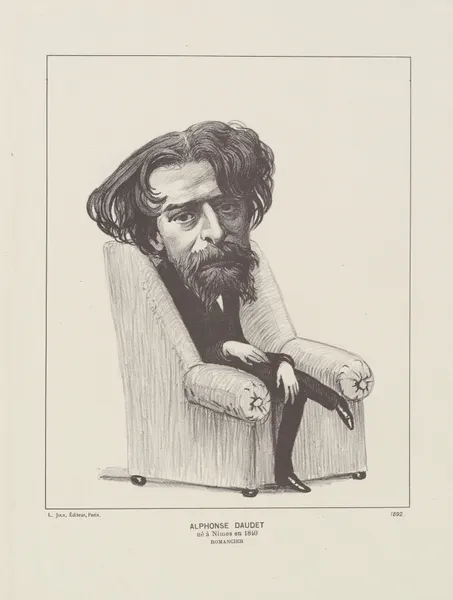 Alphonse Daudet av Félix Vallotton