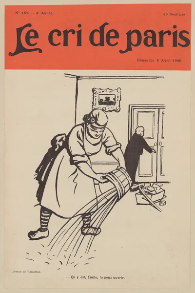Ca y est, Emile, tu peux ouvrir av Félix Vallotton