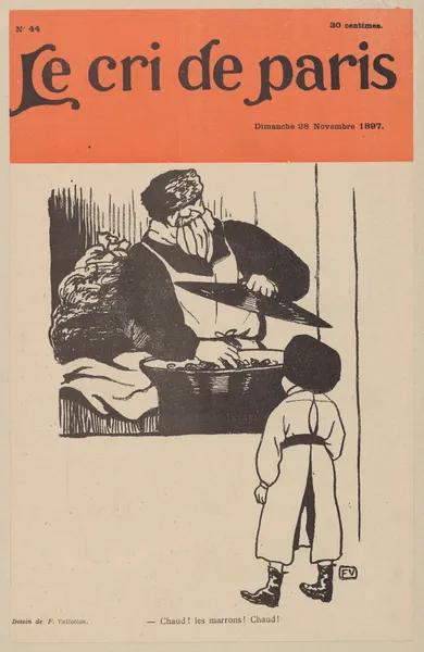 Chaud! les marrons! Chaud! av Félix Vallotton