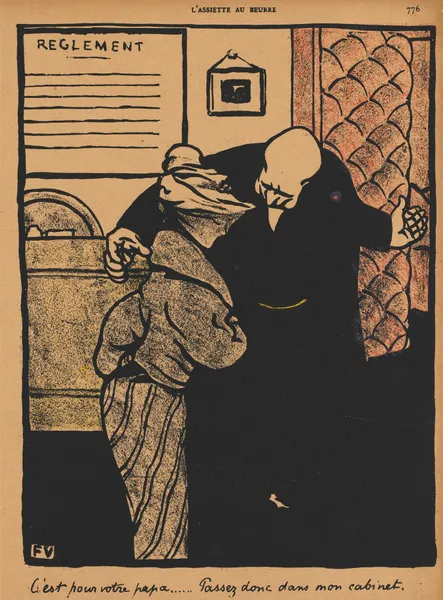 Crimes And Punishments; It’s about your father… av Félix Vallotton