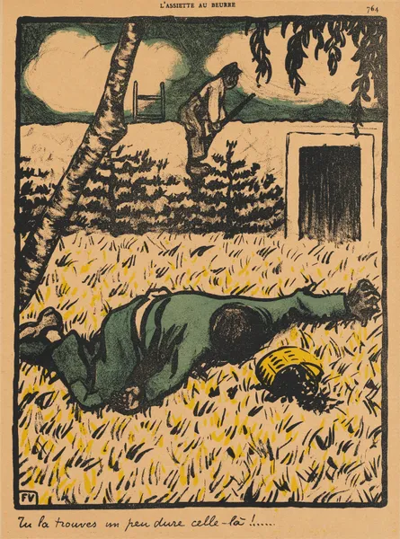 Crimes And Punishments; You’ll find that’s rather a hard one ! av Félix Vallotton